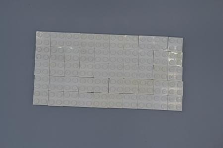 LEGO 50 x Basisplatte 2x2 weiß white basic plate 3022 302201