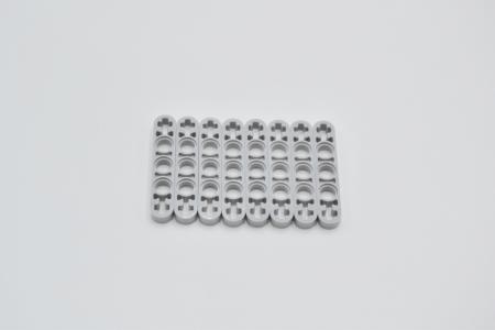 LEGO 8 x Liftarm flach neuhell grau Light Bluish Gray Technic 1x5 Thin 11478