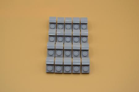 LEGO 20 x Bogen neuhell grau Light Bluish Gray Brick 1x2x1 1/3 Curved Top 6091