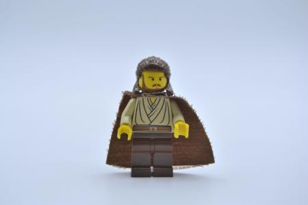 LEGO Figur Minifigur Minifigures Star Wars Episode 1 Qui-Gon Jinn sw0027