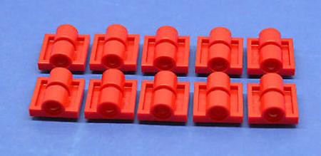 LEGO 10 x Platten 2x2 mit 2 Löcher rot | red plate axis 2817 281721
