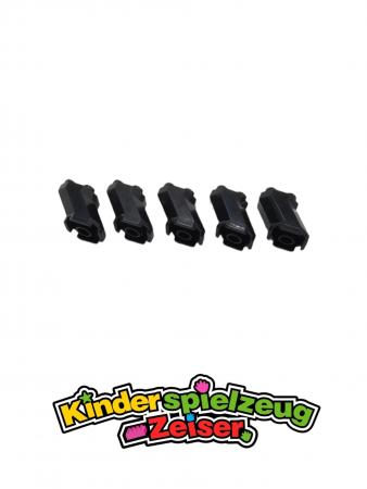 LEGO 5 x SÃ¤ule achteckig schwarz Black Brick Octagon 2x3x1 2/3 Sloped 6032