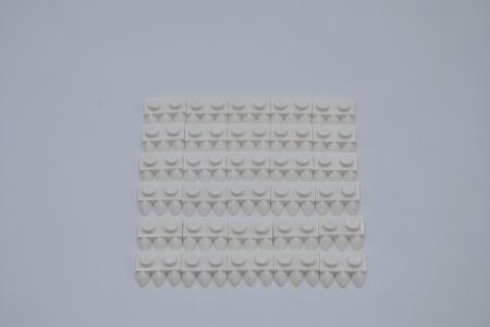 LEGO 30 x Platte Kralle ZÃ¤hne weiÃŸ White Plate 1x2 with 3 Teeth Claws 15208