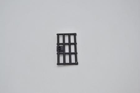 LEGO TÃ¼r Einsatz schwarz Black Door 1x4x6 Barred Stud Handle 60621