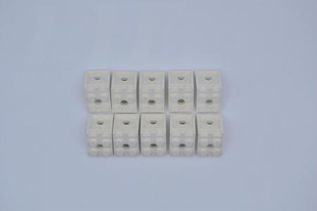 LEGO 10 x Winkelplatte weiÃŸ White Bracket 2x2 - 2x2 with 2 Holes 3956