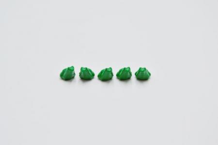 LEGO 5 x Frosch FrÃ¶sche KrÃ¶te klein grÃ¼n Green Frog Animal Land 33320 