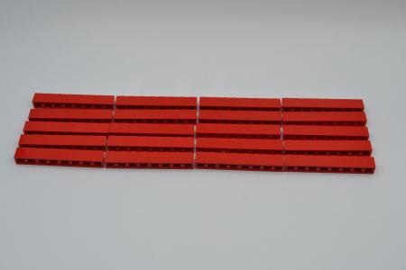 LEGO 20 x Basisstein Baustein Grundstein rot Red Brick 1x8 3008 300821