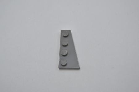 LEGO FlÃ¼gelplatte rechts alt dunkelgrau Dark Gray Wedge Plate 4x2 Right 41769