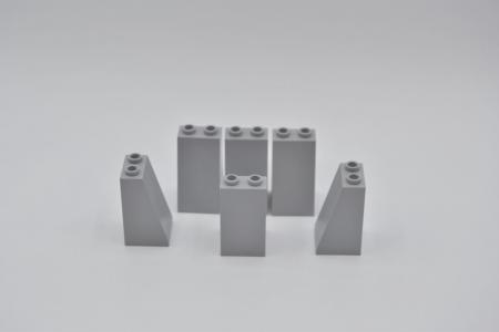  LEGO 6 x SchrÃ¤gstein neuhell grau Light Bluish Gray Slope 75 2x2x3 Hollow 3684a