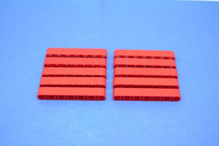 LEGO 10 x Liftarm 1x7 rot Red Technic Liftarm 1x7 Thick 32524 4495933