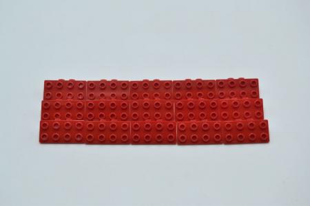 LEGO 15 x Winkelplatte Systemstein rot Red Bracket 1x2-2x4 93274