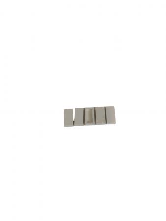 LEGO 5 x Fliese Kachel Platte glatt weiÃŸ White Tile 1x2 without Groove 3069a
