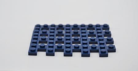 LEGO 20 x Eckplatte dunkel blau Dark Blue Plate 2x2 Corner 2420 4528482