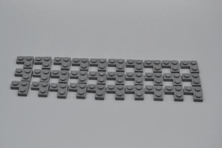 LEGO 30 x Eckplatte neues dunkelgrau Dark Bluish Gray Plate 2x2 Corner 2420 