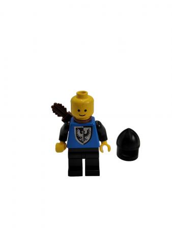 LEGO Figur Minifigur Castle Black Falcons Kopf links Fehldruck rar selten cas101