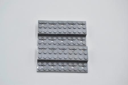 LEGO 10 x Winkel 2 LÃ¶cher neuhell grau Light Bluish Gray Bracket 5x2x1 1/3 11215