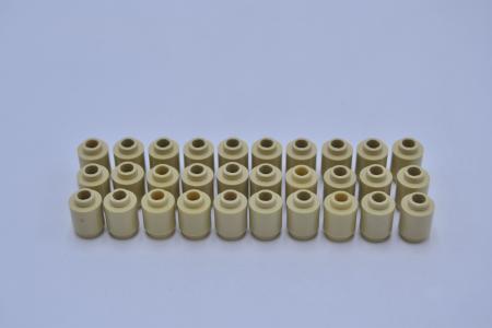 LEGO 30 x Stein offen rund beige Tan Brick Round 1x1 Open Stud 3062b