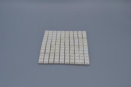 LEGO 40 x Basisplatte 1x3 weiß white basic plate 3623 362301