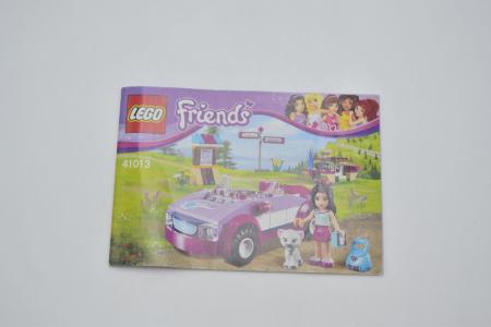 LEGO Set 41013 Friends Sportwagen mit BA Emma's Sports Car with instruction