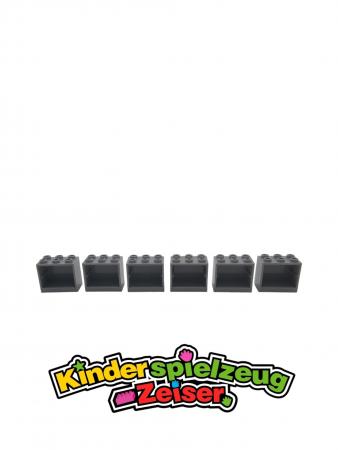 LEGO 6 x Schrank neuhell grau Light Bluish GrayÂ Container Cupboard 2x3x2 4532b