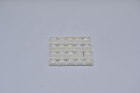 LEGO 20 x Motorhaube weiÃŸ White Slope Curved 2x2x2/3 Two Studs 47457 