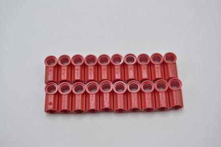 LEGO 20 x Verbinder rot Red Technic Axle and Pin Connector Angled #1 32013