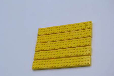 LEGO 50 x Basisstein Grundstein Baustein gelb Yellow Basic Brick 2x3 3002