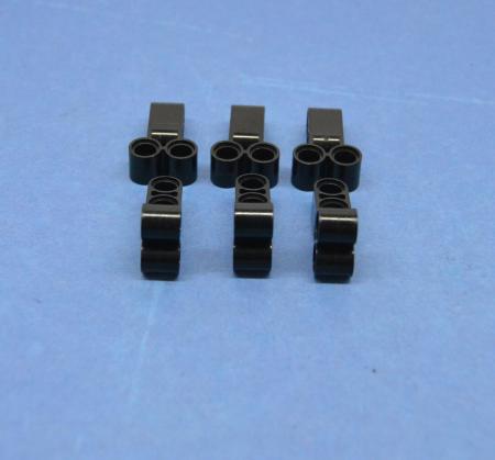 LEGO 6 x Verbinder Kreuzachse schwarz Black Technic Pin Connector 32557