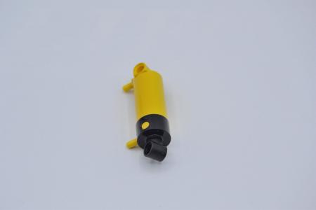 LEGO Kolben Zylinder gelb Yellow Pneumatic Cylinder with 2 Inlets 48mm 47224c01