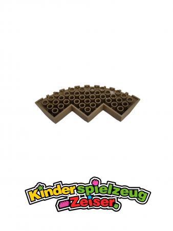 LEGO Viertelkreis Segment dunkelbeige Dark Tan Round Corner 10x10 58846