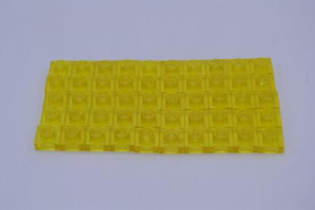 LEGO 50 x Basisplatte transparent gelb Trans-Yellow Plate 1x1 3024