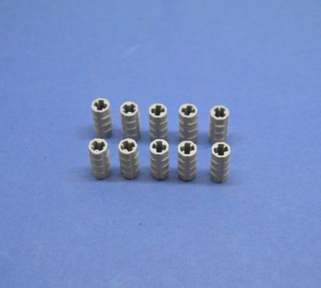 LEGO 10 x Technik Verbinder DistanzhÃ¼lsen neuhell grau technic connector 6538b