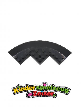 LEGO Viertelkreis Segment TragflÃ¤che schwarz Black Round Corner 10x10 58846