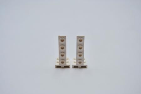 LEGO 2 x StÃ¼tze Winkelplatte weiÃŸ White Bracket 2x2-1x4 2422