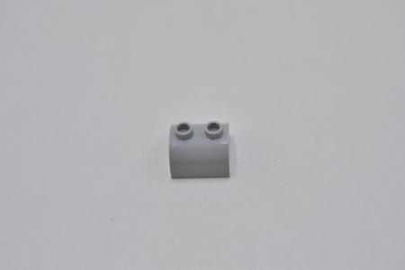 LEGO Bogenstein neuhell grau Light Bluish Gray Slope Curved 2x2x1 Double 30165