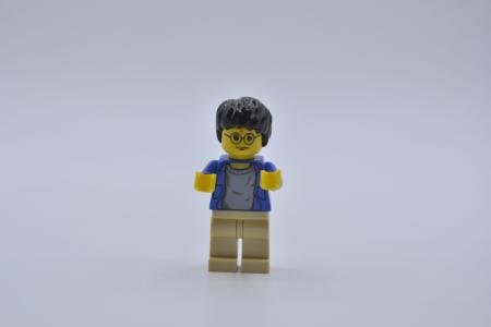 LEGO Figur Minifigur Harry Potter Harry mit Pulli blau hp004 aus 4708 4714