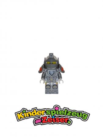 LEGO Figur Minifigur Minifigures NEXO KNIGHTS Lance Flat Silver Visor nex001