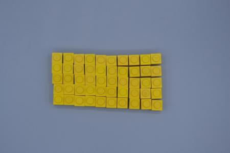 LEGO 50 x Basisstein 1x1 gelb yellow basic brick 3005 300524