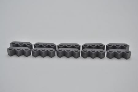  LEGO 10 x Diagonalstein neues dunkelgrau Dark Bluish Gray Brick Mod. 3x3 2462