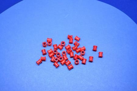 LEGO 40 x Technik Stopper Verbinder Distanzring rot Red Technic Bush 3713