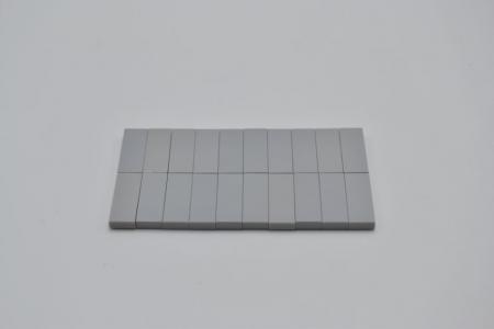 LEGO 20 x Fliese glatt neuhell grau Light Bluish Gray Tile 1x3 63864