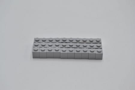LEGO 30 x Basisstein Baustein neuhell grau Light Bluish Gray Brick 1x1 3005