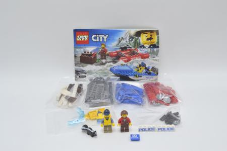 LEGO Set 60176 Town City Flucht mit BA Wild River Escape with instruction