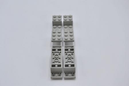 LEGO 4 x Auto Chassis Winkel althell grau Light Gray Bracket 8x2x1 1/3 4732