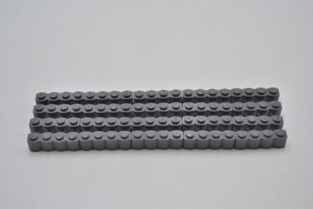 LEGO 20 x Palisade neues dunkelgrau Dark Bluish Gray Brick 1x4 Log 30137