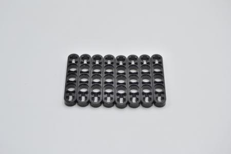 LEGO 8 x Liftarm flach schwarz Black Technic Liftarm 1x5 Thin Axle Holes 11478