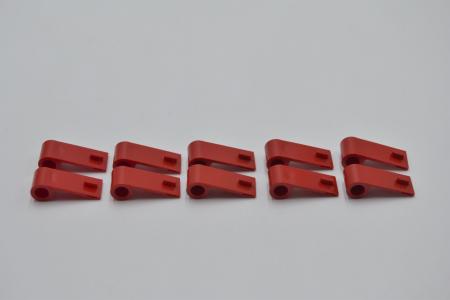 LEGO 10 x TÃ¼r Eisenbahn Auto links rot Red Door 1x3x1 Left 3822