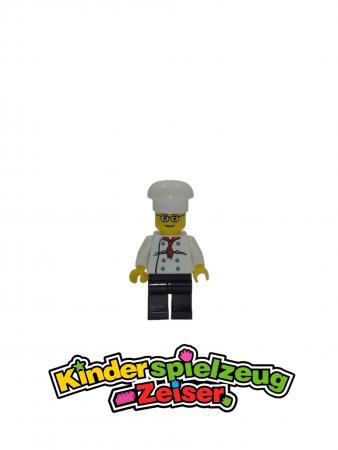 LEGO Figur Minifigur Minifigures Town City Chef Koch cty0502