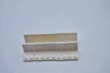 LEGO 10 x Sitz Stuhl Sitze weiÃŸ White Minifigure Utensil Seat Chair 2x2 4079