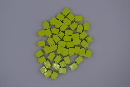 LEGO 50 x Basisstein Baustein Grundbaustein lindgrÃ¼n Lime Basic Brick 1x1 3005 